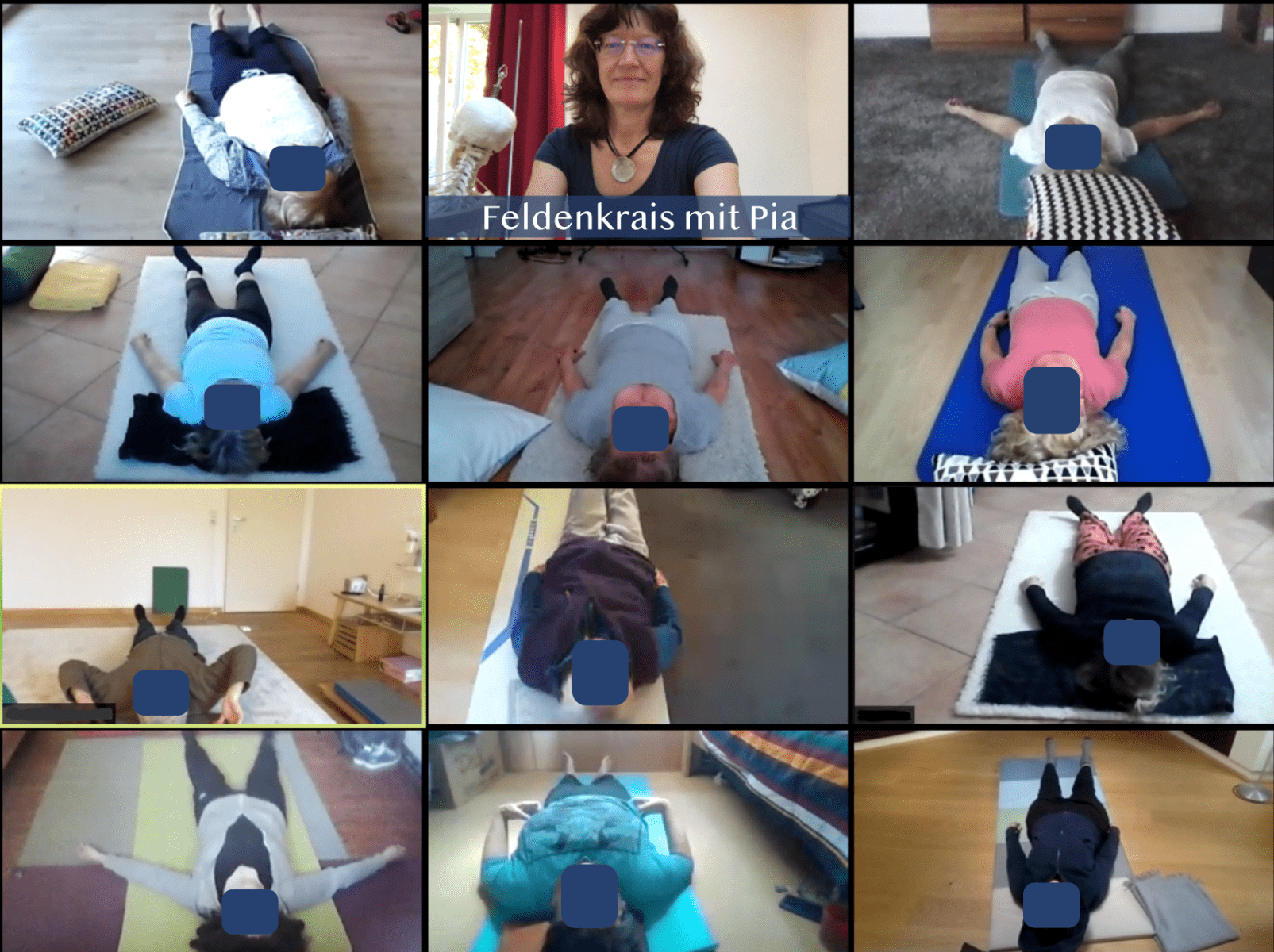 Feldenkrais Fridhill | Onlinekurs via Zoom
